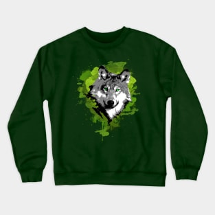 Wolf moon Crewneck Sweatshirt